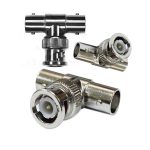 BNC 2 WAY T SPLITTER Connector CCTV camera Cable MONITOR SOCKET TEE JUNCTION