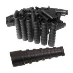 BOOT BNC Connector Cable Protection Strain Relief - RG58 RG59 CCTV Black