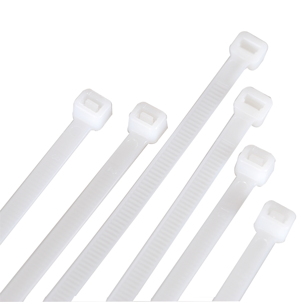 200pcs-8-200-200mm-Long-Self-locking-Nylon-Cable-ties-Plastic-Wire-Zip-Ties-White-and.png Cable Ties White 300mm*6mm - Image 1