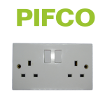 PIFCO DOUBLE SWITCHED SOCKET PIF2012
