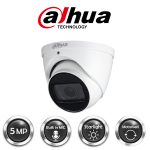 Dahua 5MP Starlight Built in Mic Motorised HDCVI IR Eyeball Camera - Image 2