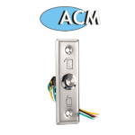 ACM Door release push exit button  NO Back Box ACM-K6A  Statiness steel door switch