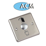 ACM Door release push exit button  NO Back Box Statiness steel door switch ACM-K6B - Image 2