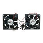 Cabinet FAN-12V | Pack of 2 Airflow Cabinet Fans