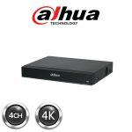 4 Channel Penta-brid 4K Mini 1U 1HDD WizSense Digital Video Recorder