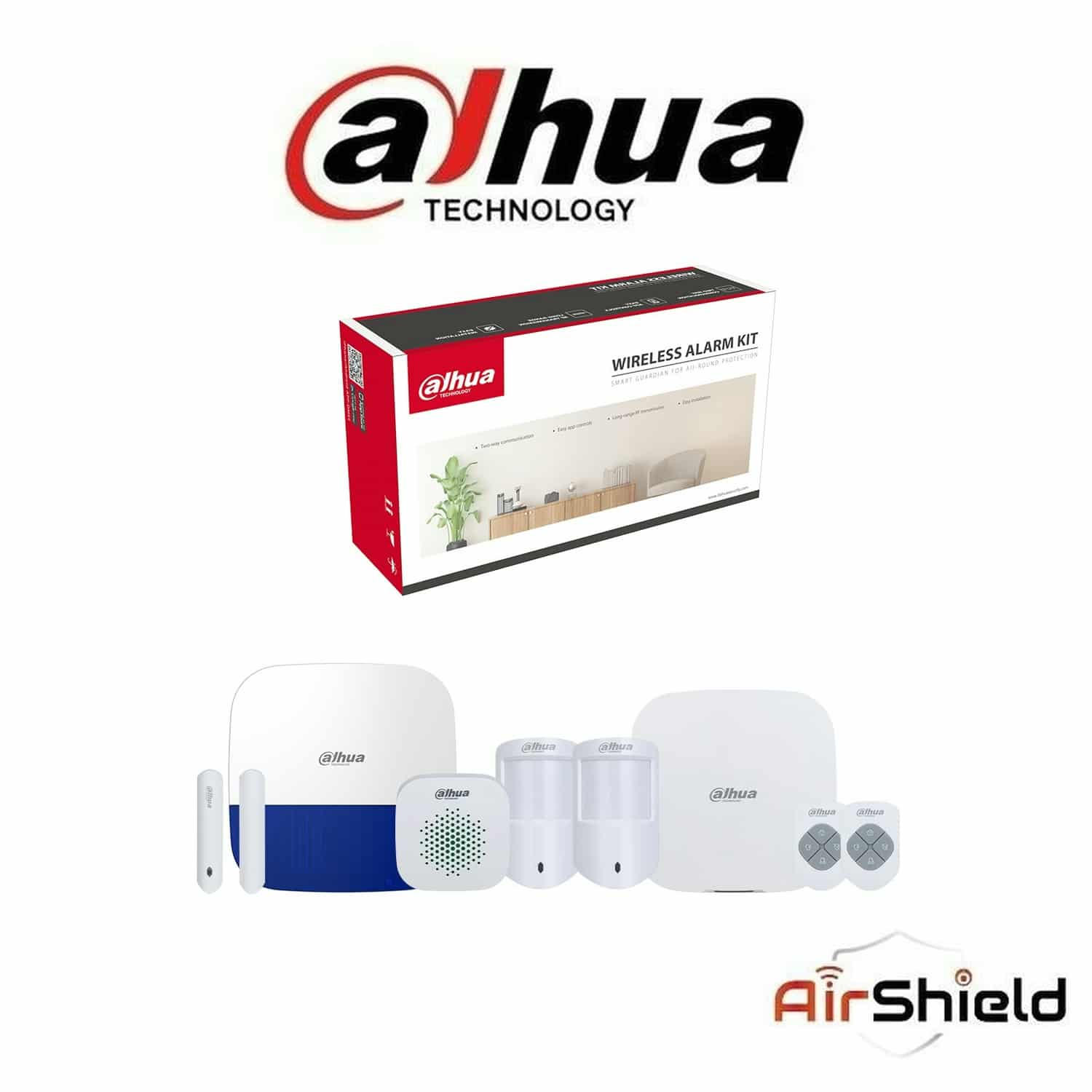 DHI-ALARMKIT-WITHKEYFOBS.jpg Dahua AirShield 2G Alarm Kit with Keyfobs | DHI-ALARMKIT-WITHKEYFOBS - Image 1