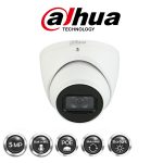 Dahua 5MP Lite AI Starlight Built in Min IR Fixed focal Eyeball Netwok Camera