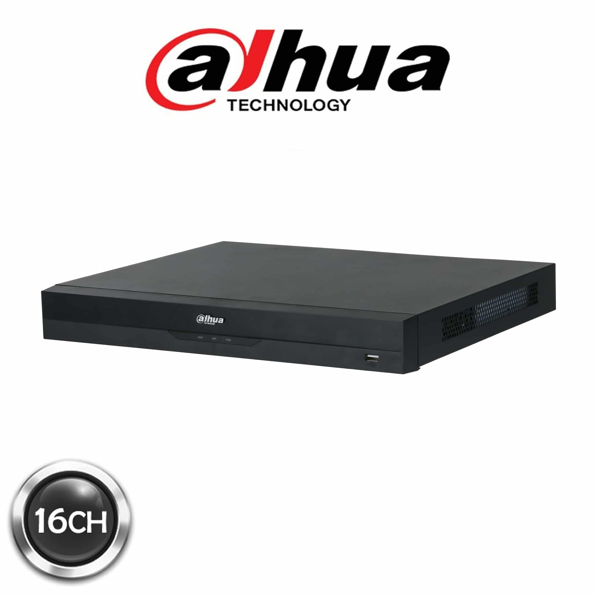 NVR5216-16P-EI-2.jpg 16 Channels 1U 16PoE 2HDDs WizSense Network Video Recorder - Image 1
