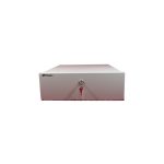 SAFEBOX-MEDIUM-Wall Mount White (size: 17.5" w by 17.5" D by 5" H)