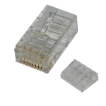 RJ45 Cat6 Cat5 Connector Plug 2 Part Pack of 100