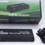 HDMI SPLITTER 4k 4 PORTS 4 WAY HD hub 4k HD TV