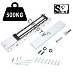Single Door Electric Magnetic Lock 500KG(1200LB) Holding Force Failsafe 12/14V WITH LED