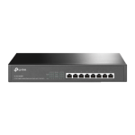 TP-LINK 8-Port Gigabit Desktop/Rackmount Switch with 8-Port PoE+