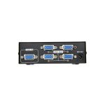 VGA Splitter 1x4 1 to 4 ports VGA Video Splitter 200MHz Support 1920x1440 with power adapter for VGA Adpater