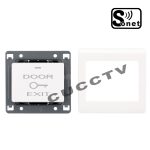 Square PC Fireproof Plastic Door Exit Push Release Button for Access Control +SURFACE BACK BOX - Image 3