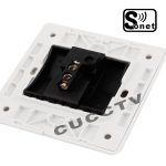 Square PC Fireproof Plastic Door Exit Push Release Button for Access Control +SURFACE BACK BOX - Image 4
