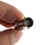 BNC MALE to PHONO FEMALE RCA CONNECTOR CCTV CAMERA CABLE MONITOR SOCKET - Image 3