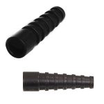 BOOT BNC Connector Cable Protection Strain Relief - RG58 RG59 CCTV Black - Image 2