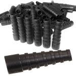 BOOT BNC Connector Cable Protection Strain Relief - RG58 RG59 CCTV Black - Image 3