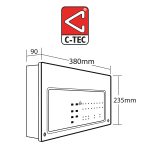 CFP Standard 8 Zone Conventional Fire Alarm Panel - Image 4