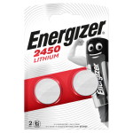 Energizer CR2450 Lithium Coin Cell Battery Pack of 2