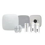 Ajax Superior Wireless Alarm Kit with MotionCAM and Keyfob Black