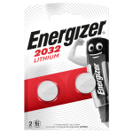 Energizer CR2032 Lithium Coin Cell Battery Pack of 2
