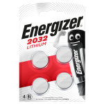Energizer CR2032 Lithium Coin Cell Batteries Pack of 4