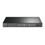 TP-Link 24 Port Managed PoE+ Gigabit Switch with 4 SFP Ports